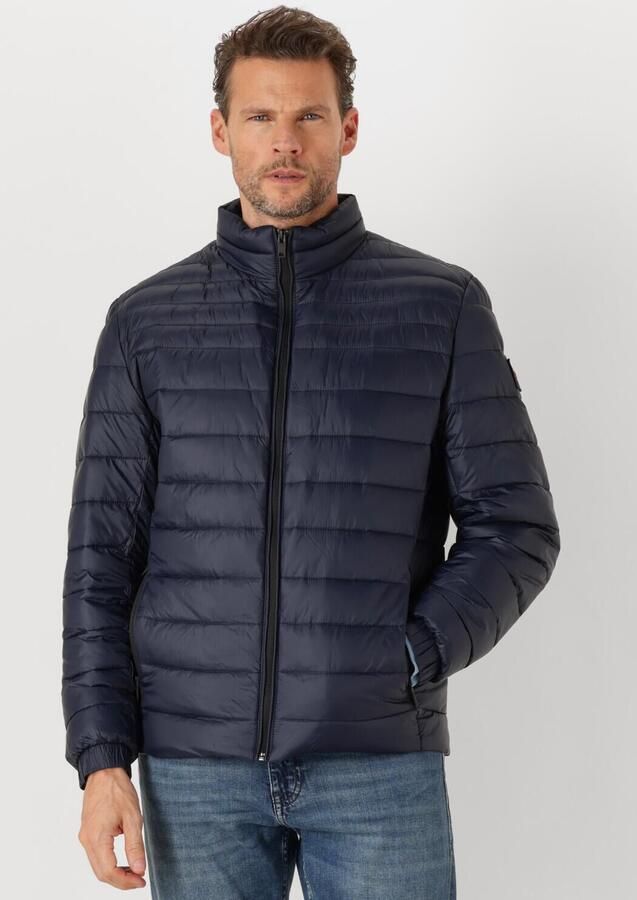 Hugo Boss Blauwe Polyamide Hoodie met Rits Blue Heren - Foto 4