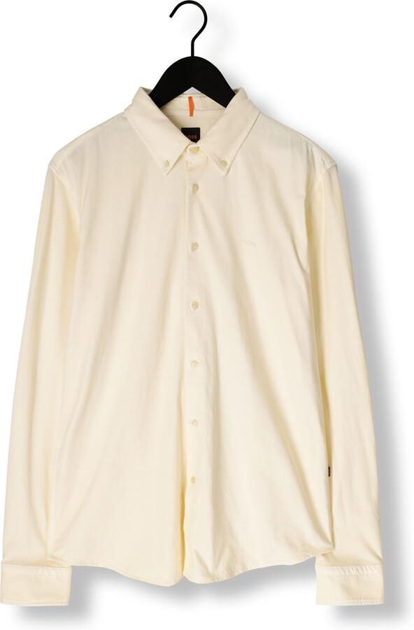 Boss Orange Overhemd met lange mouwen Myjersey met logoborduursel - Foto 3