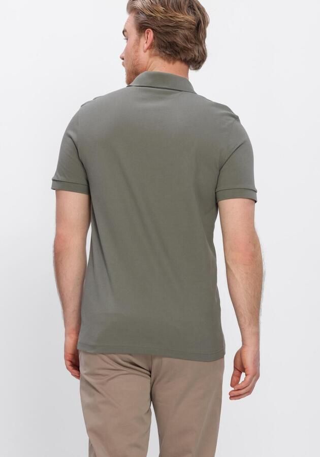 Boss Orange Slim Fit poloshirt van katoenmix model 'PASSENGER' - Foto 3