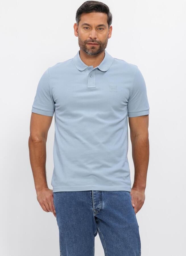 Boss Orange Regular fit Poloshirt van Katoenmix Model 'PASSENGER'