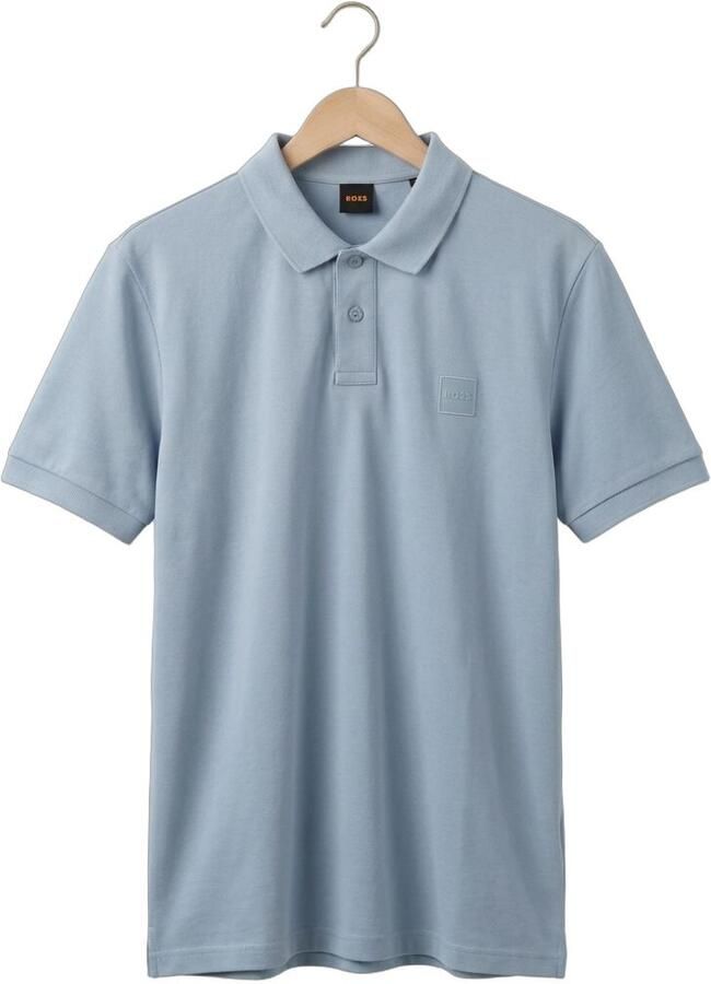 Boss Orange Regular fit Poloshirt van Katoenmix Model 'PASSENGER' - Foto 2