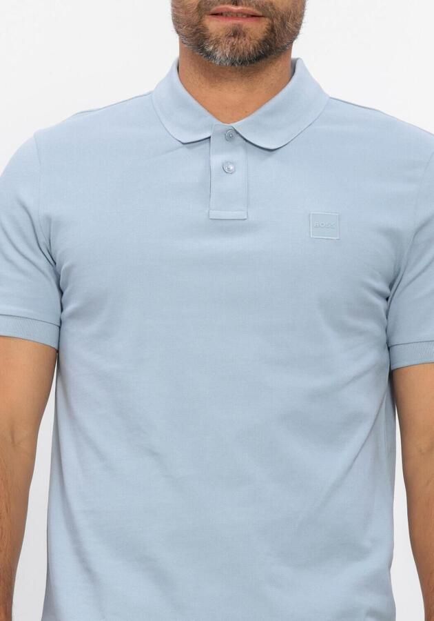 Boss Orange Regular fit Poloshirt van Katoenmix Model 'PASSENGER' - Foto 4