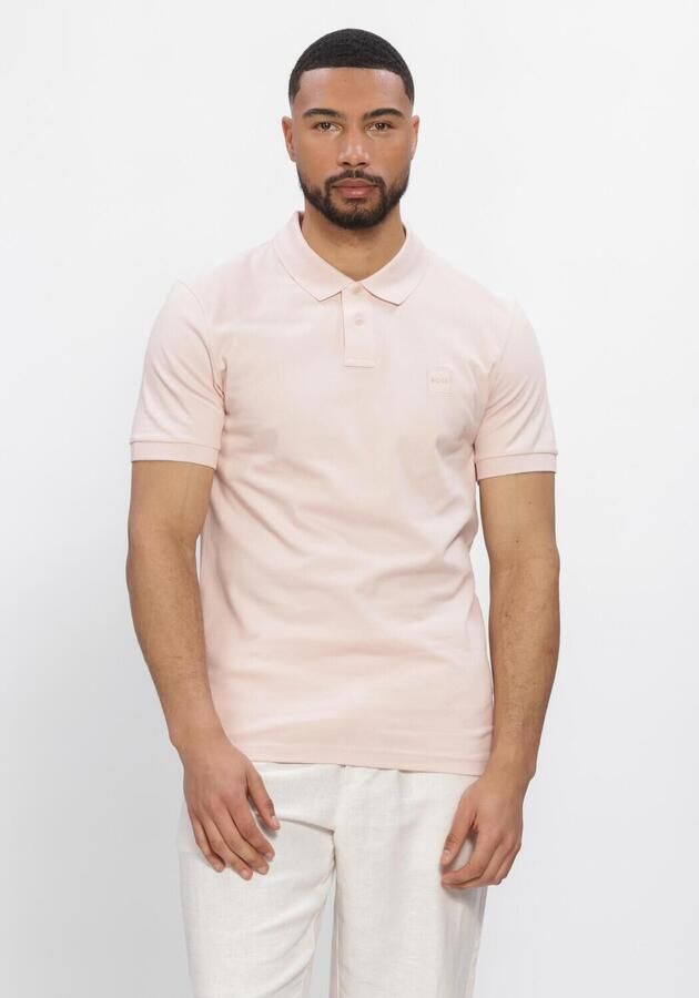 Boss Orange Regular fit Poloshirt van Katoenmix Model 'PASSENGER'