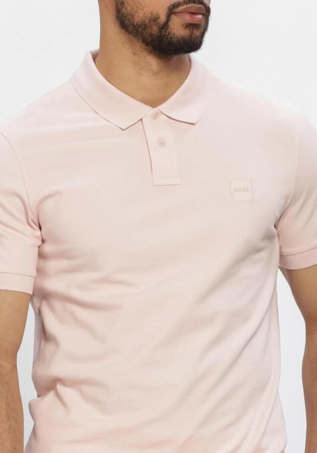 Boss Orange Regular fit Poloshirt van Katoenmix Model 'PASSENGER' - Foto 4