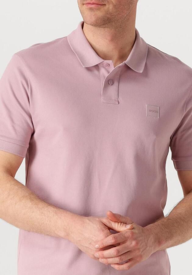 Boss Polo Shirt Korte Mouw Slim poloshirt met passagierslogo - Foto 3