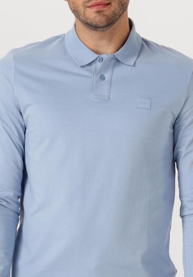 BOSS ORANGE Heren Polo's & T-shirts Passerby Blauw - Foto 2