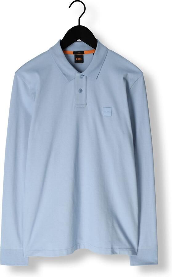 BOSS ORANGE Heren Polo's & T-shirts Passerby Blauw - Foto 3