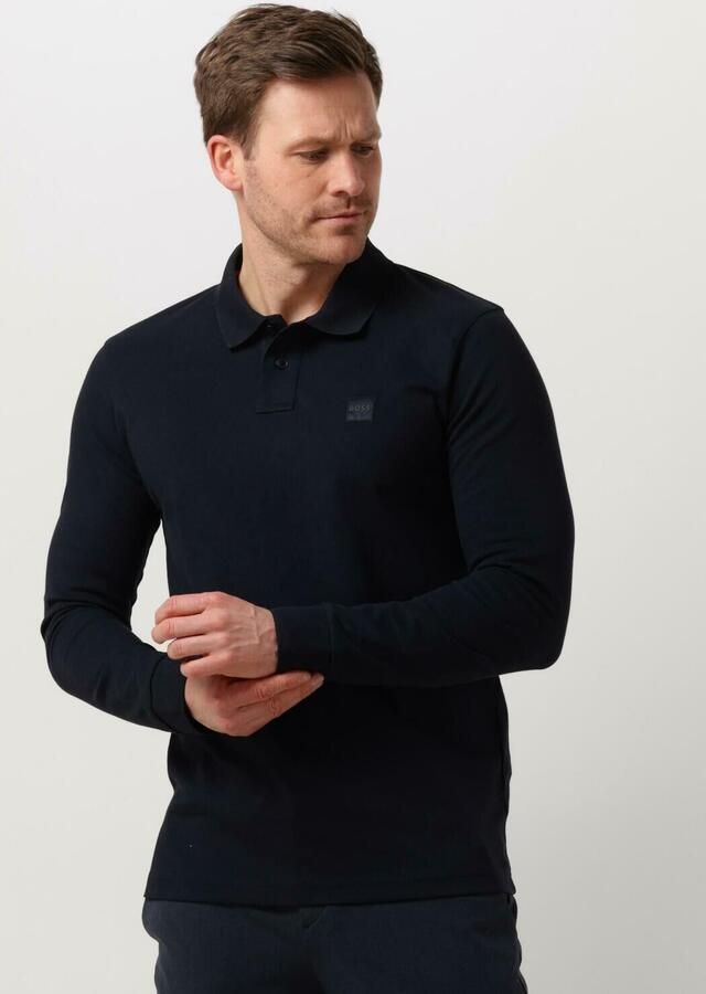 BOSS ORANGE Heren Polo's & T-shirts Passerby Donkerblauw - Foto 4