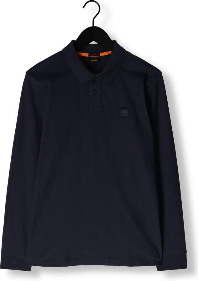 BOSS ORANGE Heren Polo's & T-shirts Passerby Donkerblauw