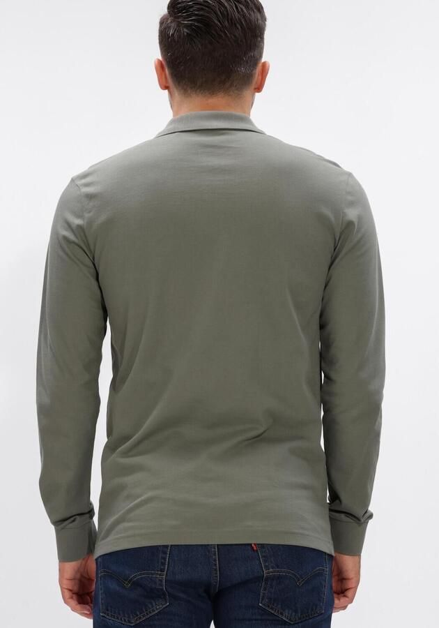 Boss Orange Slim Fit poloshirt van katoenmix model 'PASSERBY' - Foto 2