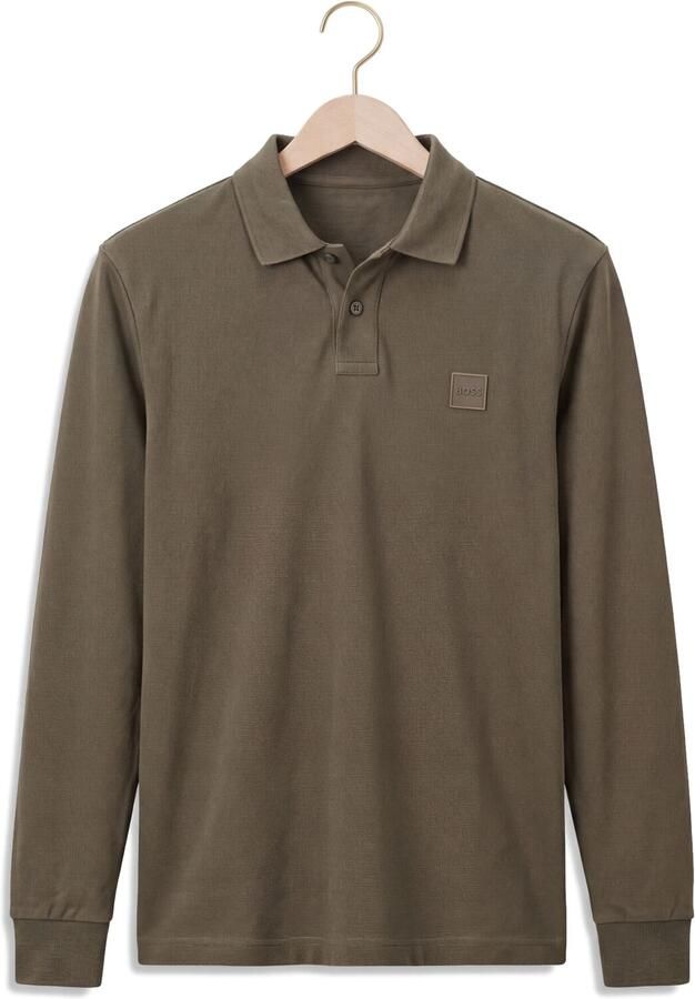 BOSS ORANGE Heren Polo's & T-shirts Passerby Khaki - Foto 4