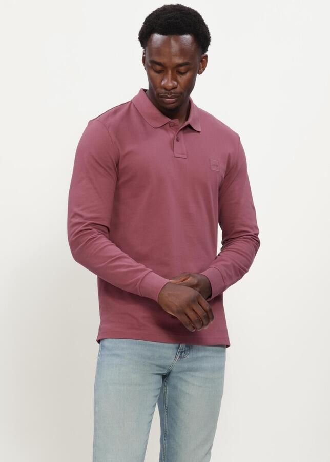 BOSS ORANGE Heren Polo's & T-shirts Passerby Roze