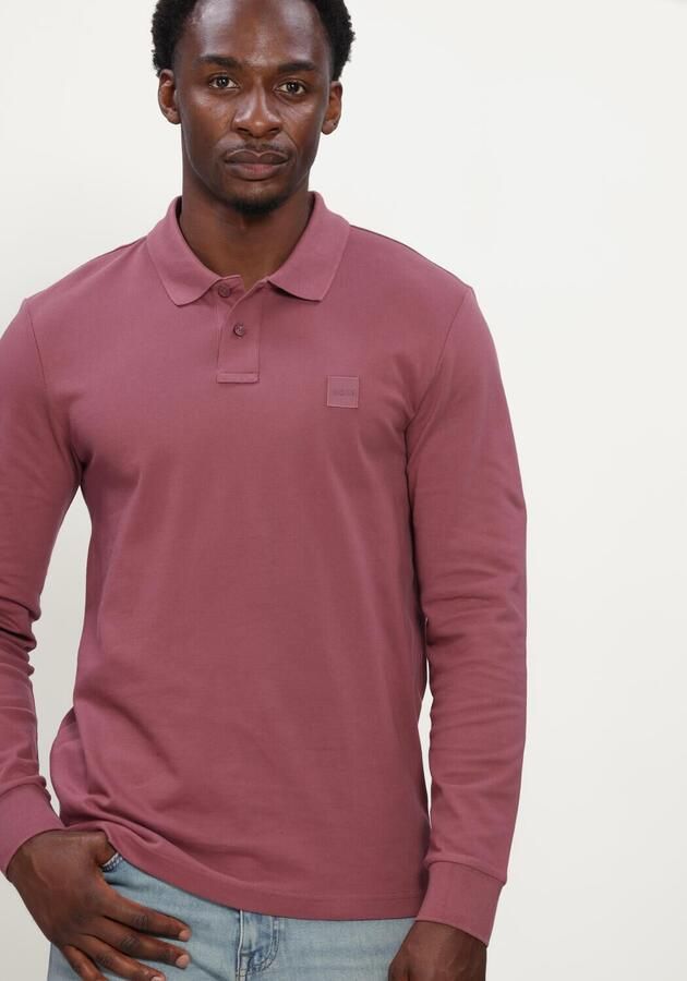 BOSS ORANGE Heren Polo's & T-shirts Passerby Roze - Foto 4