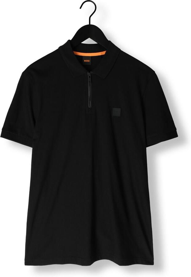 BOSS ORANGE Heren Polo's & T-shirts Passerzip Zwart - Foto 3