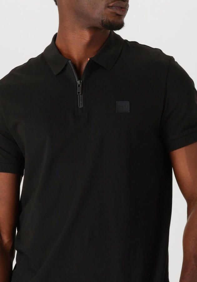 BOSS ORANGE Heren Polo's & T-shirts Passerzip Zwart - Foto 2