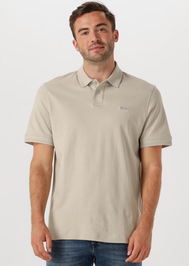 Boss Orange Regular fit poloshirt met labelstitching model 'Interlock' - Foto 4