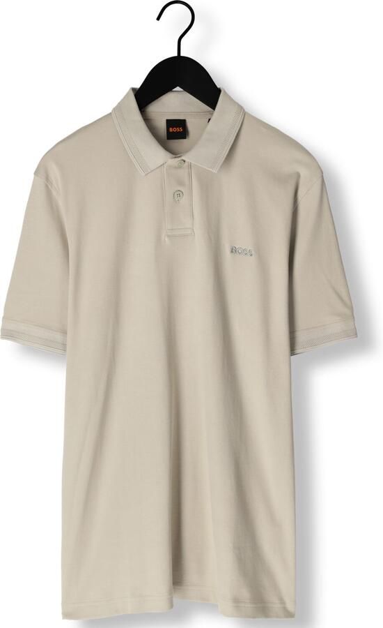 Boss Orange Regular fit poloshirt met labelstitching model 'Interlock' - Foto 3