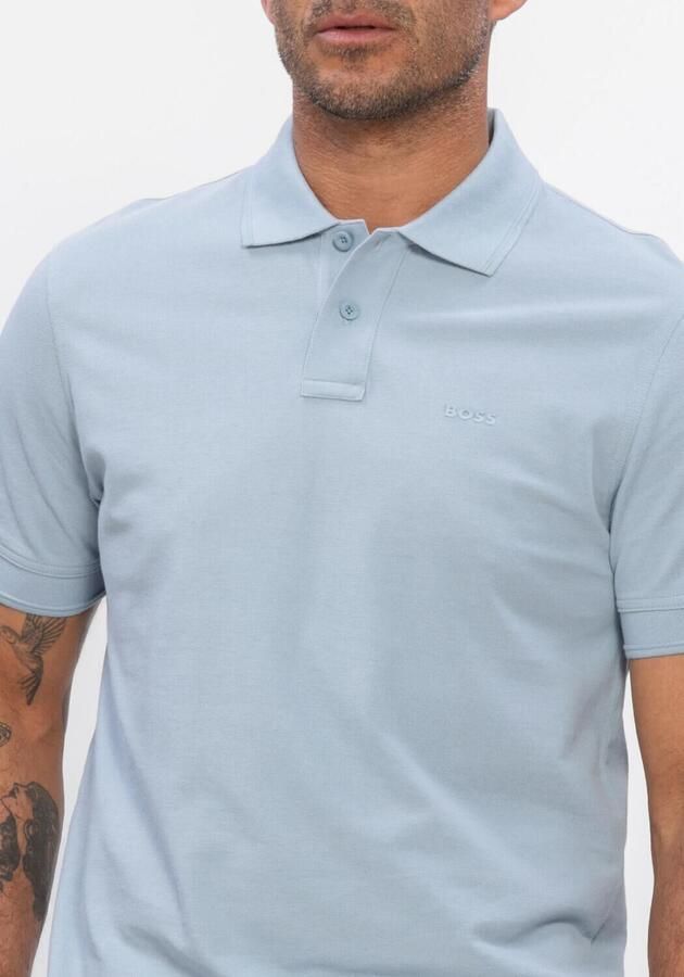 Boss Orange regular fit poloshirt van puur katoen model 'PRIME' - Foto 4
