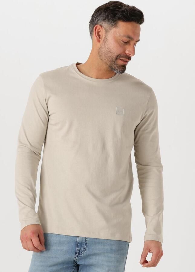 Boss Orange Shirt met lange mouwen Tacks met merkembleem op de borst - Foto 4