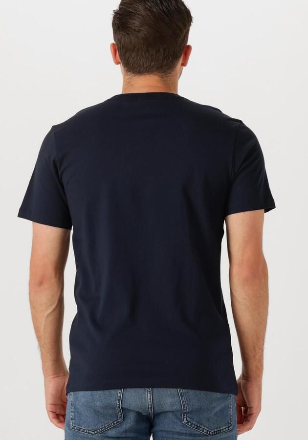 Boss Orange T-shirt Tales met boss-borduursel op de borst