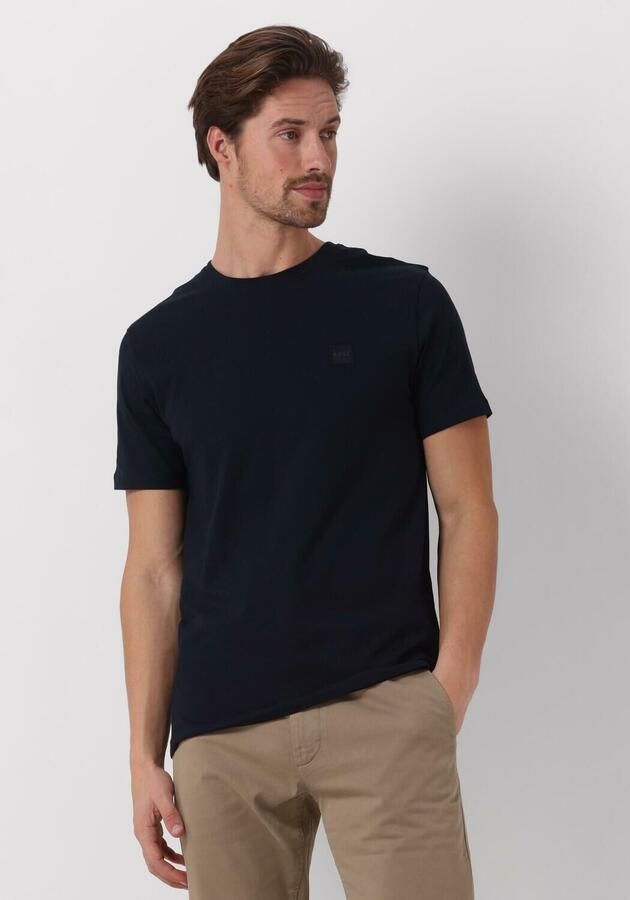 Boss Orange T-shirt Tales met boss-borduursel op de borst - Foto 3