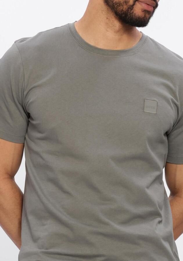 Boss Orange Regular fit T-shirt van puur katoen model 'TALES' - Foto 4