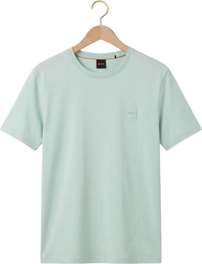 Boss Orange Regular fit T-shirt van puur katoen model 'TALES' - Foto 2