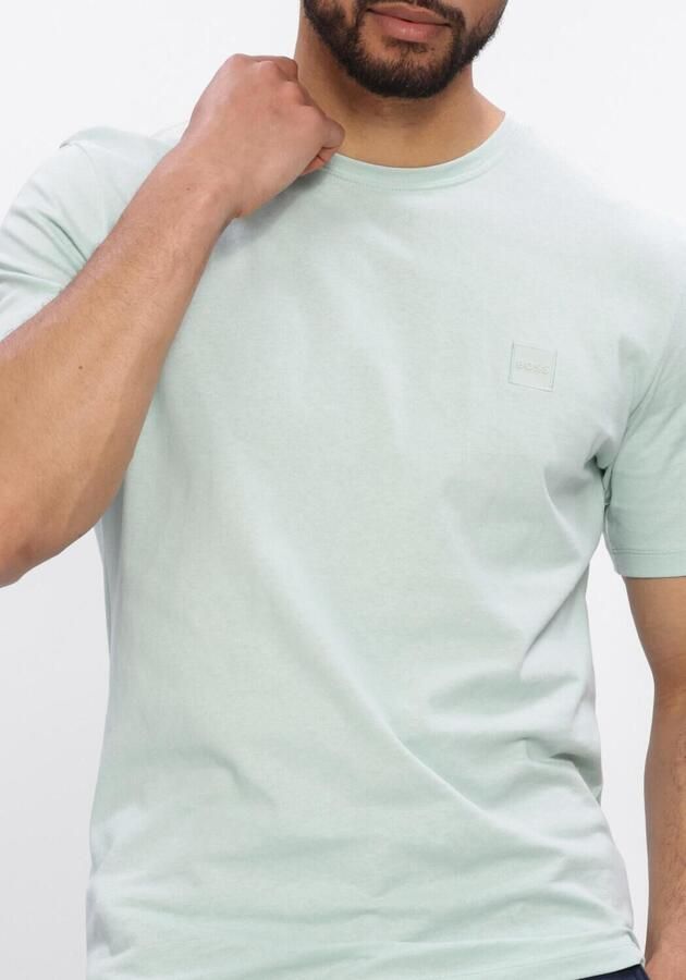 Boss Orange Regular fit T-shirt van puur katoen model 'TALES' - Foto 4