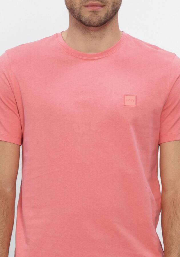 Boss Orange Regular fit T-shirt van puur katoen model 'TALES' - Foto 4