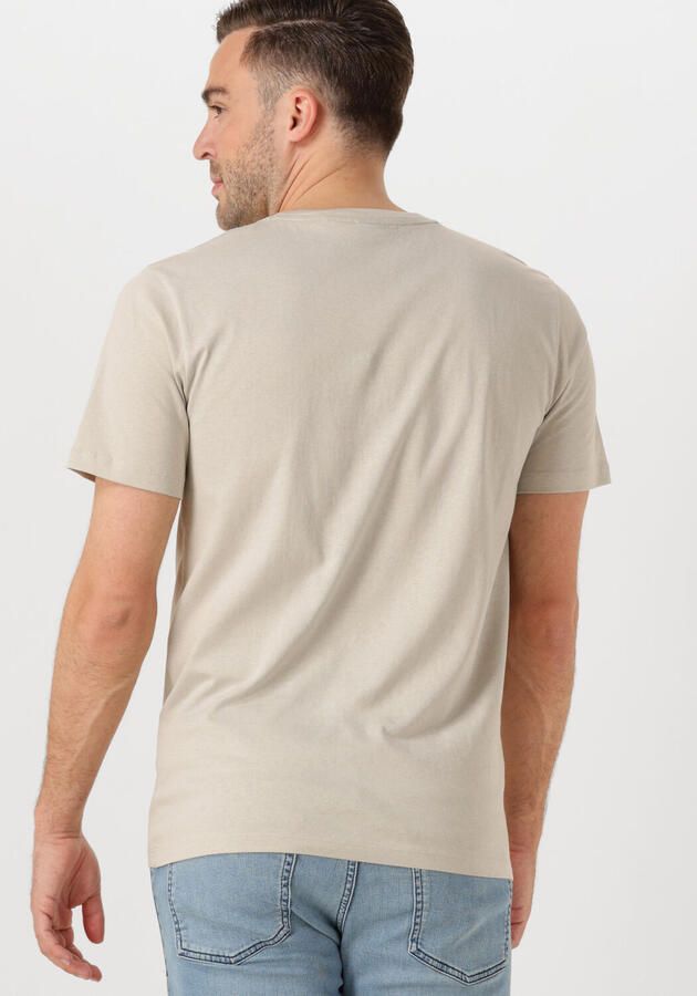 Boss Orange T-shirt Tales met boss-borduursel op de borst