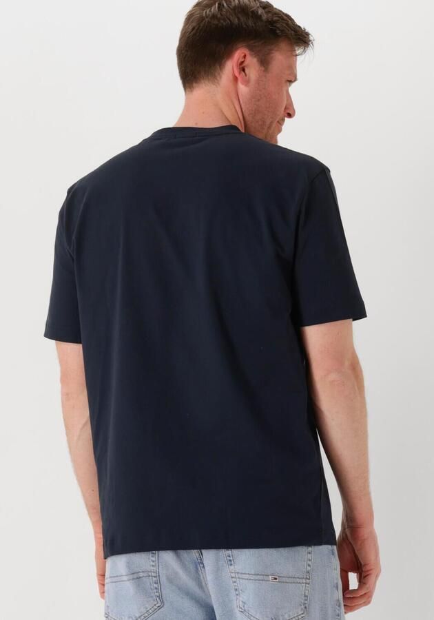 BOSS ORANGE Heren Polo's & T-shirts Tchup 10242929 01 Donkerblauw - Foto 2