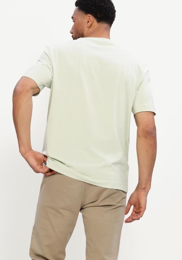 Boss Orange regular fit T-shirt van katoenmix model 'TCHUP' - Foto 3