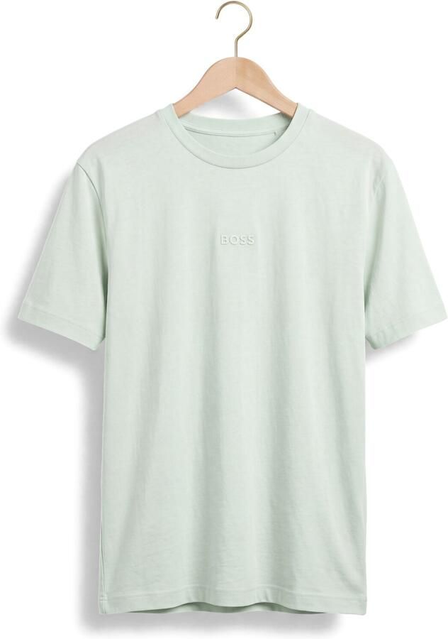 Boss Orange regular fit T-shirt van katoenmix model 'TCHUP' - Foto 2