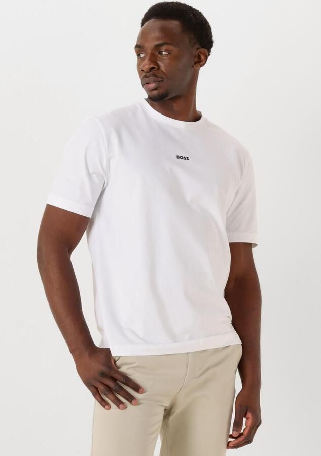 BOSS ORANGE Heren Polo's & T-shirts Tchup 10242929 01 Wit - Foto 4
