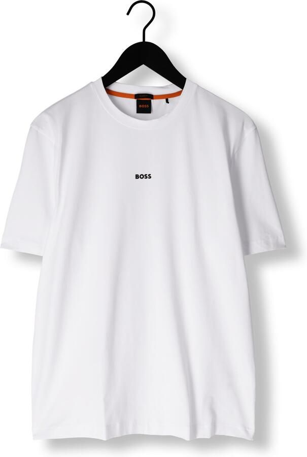 BOSS ORANGE Heren Polo's & T-shirts Tchup 10242929 01 Wit - Foto 3