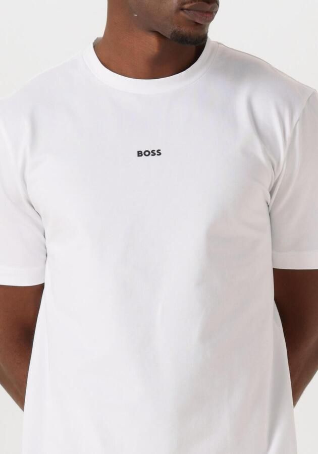 BOSS ORANGE Heren Polo's & T-shirts Tchup 10242929 01 Wit - Foto 2