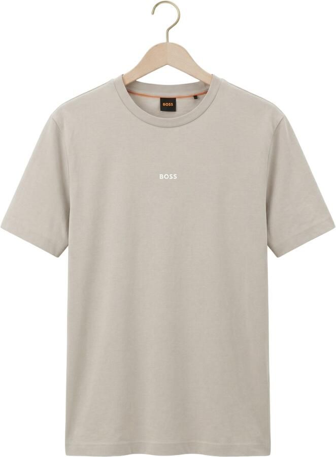 Boss Orange regular fit T-shirt van katoenmix model 'TCHUP' - Foto 2