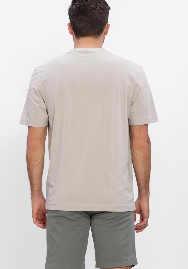 Boss Orange regular fit T-shirt van katoenmix model 'TCHUP' - Foto 3