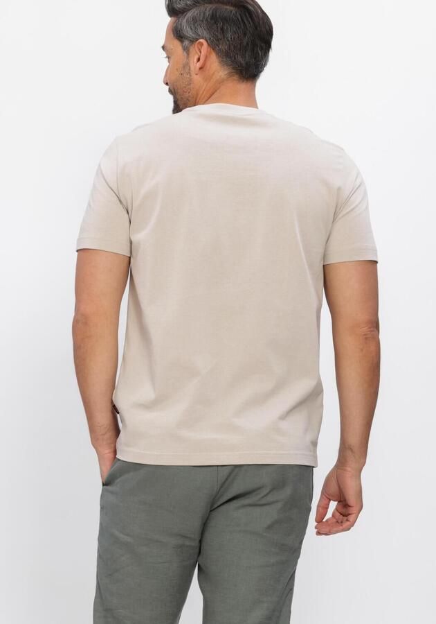 BOSS ORANGE Heren Polo's & T-shirts Te_bass Beige - Foto 2