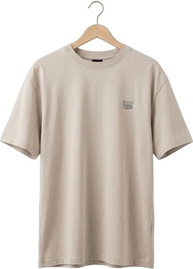 Boss Orange Regular fit T-shirt van zuiver katoen Model 'TE-BRUTALISM' - Foto 2