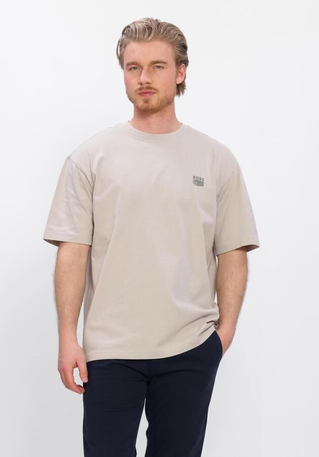 Boss Orange Regular fit T-shirt van zuiver katoen Model 'TE-BRUTALISM' - Foto 3