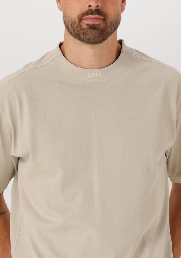 BOSS ORANGE Heren Polo's & T-shirts Te_dye_ 10262477 01 Beige - Foto 3
