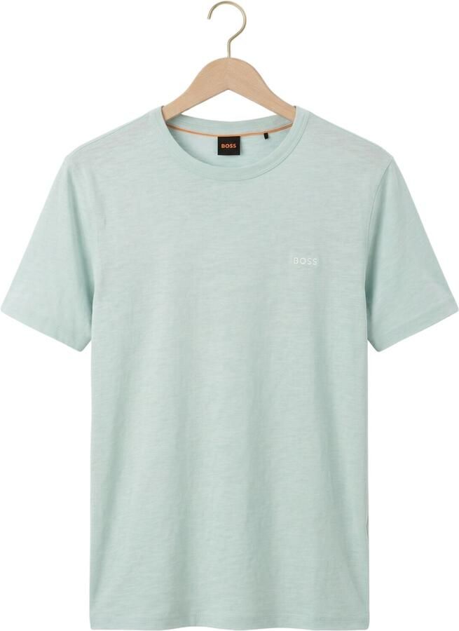 Boss Heren T-Shirt Lente Zomer Collectie 100% Katoen Blue Heren - Foto 2