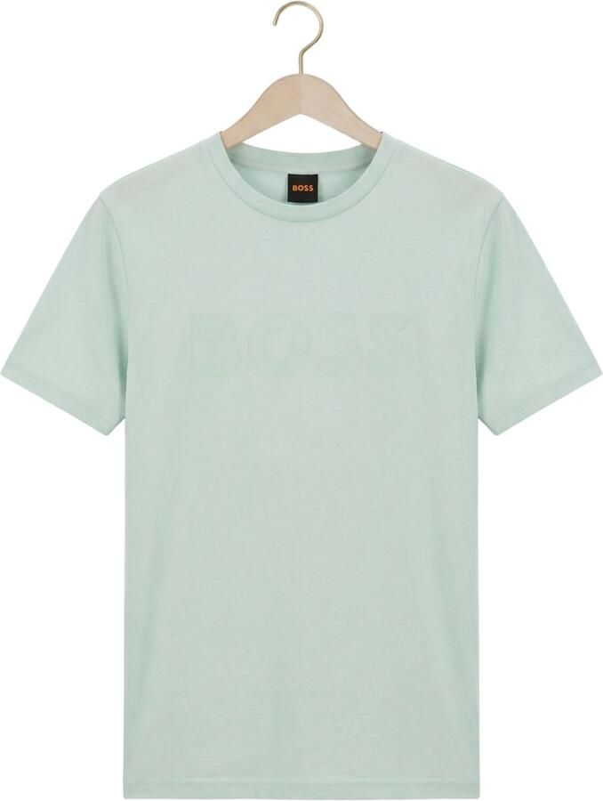 BOSS ORANGE Heren Polo's & T-shirts Thinking_1 Mint - Foto 2