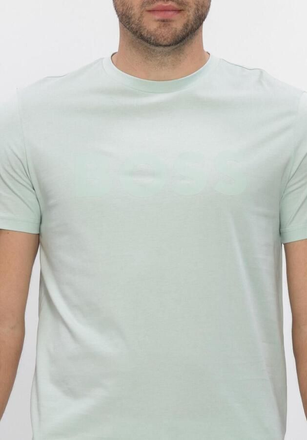 BOSS ORANGE Heren Polo's & T-shirts Thinking_1 Mint - Foto 4
