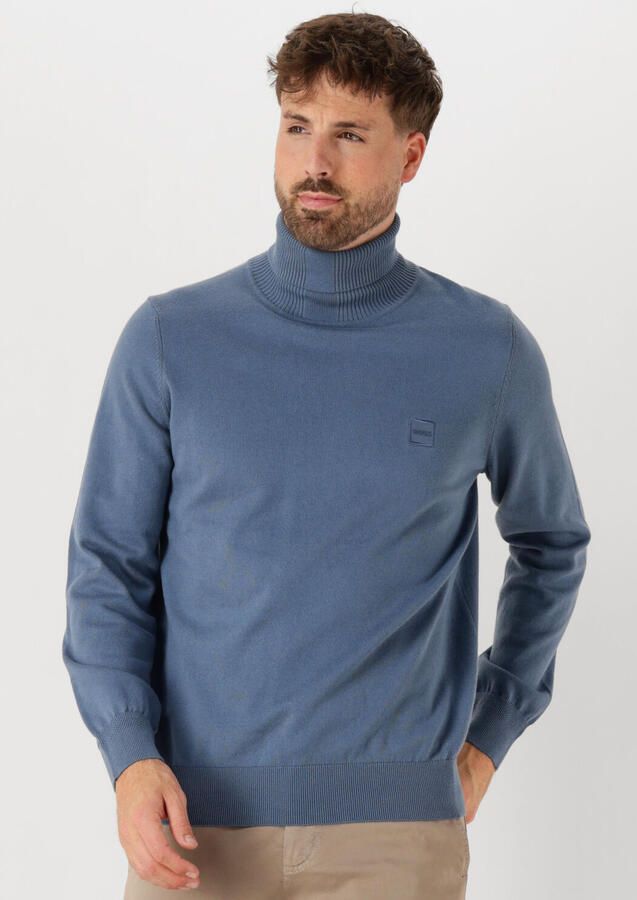 Boss Orange Regular fit coltrui van een mix van katoen en kasjmier model 'AKIRO_S'