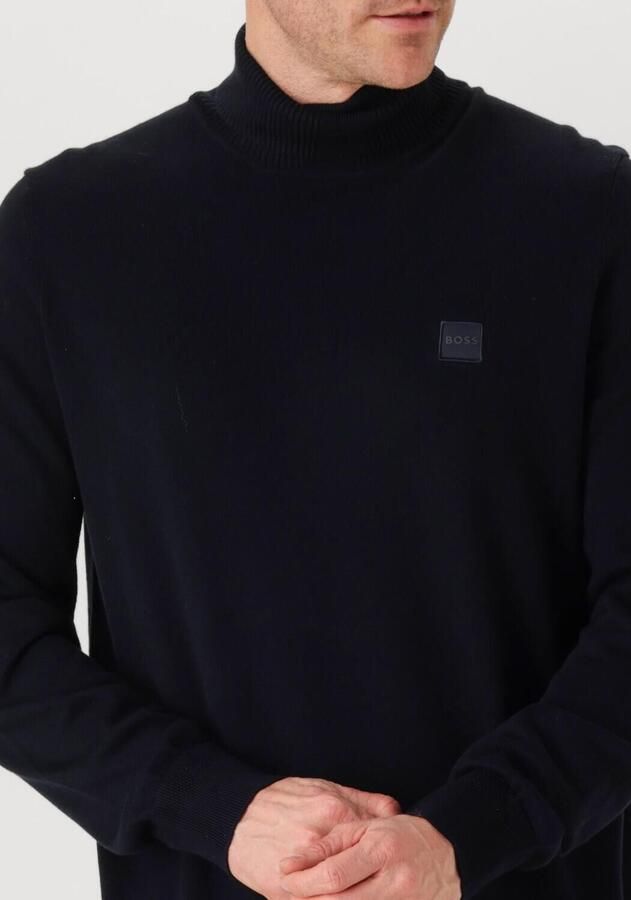 Boss Orange Regular fit coltrui van een mix van katoen en kasjmier model 'AKIRO_S'