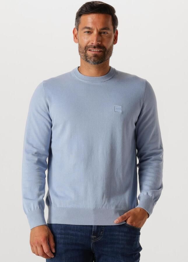 Boss Orange Regular fit gebreide pullover van een mix van katoen en kasjmier - Foto 4