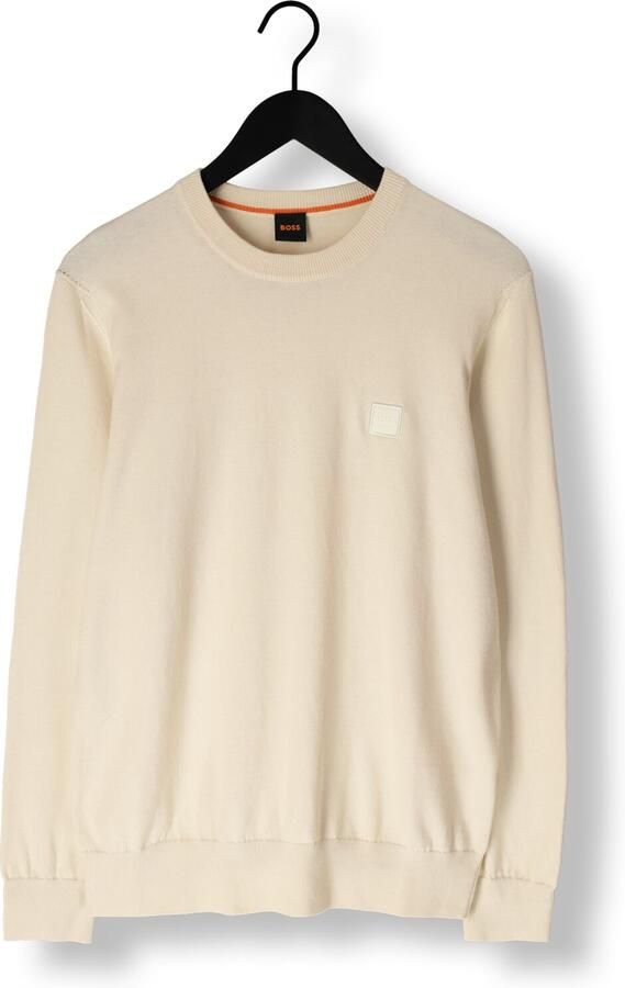 BOSS ORANGE Heren Truien & Vesten Kanavano_s Gebroken Wit - Foto 3