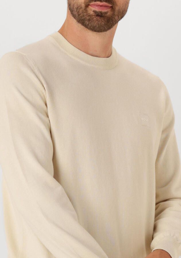 BOSS ORANGE Heren Truien & Vesten Kanavano_s Gebroken Wit